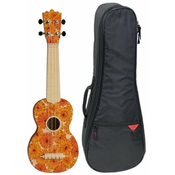 Pasadena WU-21F1-WH SET Orange Soprano ukulele