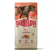 Carnilove Dog True Fresh Adult, briketi - govedina 12 kg