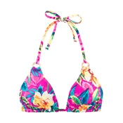 LASCANA Bikini zgornji del modra / zelena / oranžna / roza