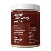Clear Whey Isolate (izolat sirotkinih beljakovin) –? s svežim sadnim okusom, sladkan s steviol glikozidi, visoka vsebnost beljakovin