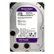 Hard disk 3TB SATA3 Western Digital Caviar 64MB WD33PURZ Purple
