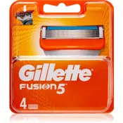 Gillette Fusion nadomestne britvice 4 ks (Spare Blades)