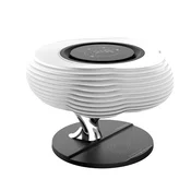 Promate stolna lampa, zvucnik - HOMECLOUD (3-u-1, BT v5.0, 10 W, LED nocna svjetiljka, bežicni punjac, digitalni sat) HOMECLOUD.UNI