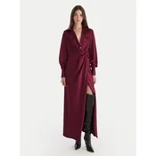 Babylon Večerna obleka ED0764 Bordo rdeča Regular Fit