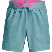 Under Armour Mens UA Run Anywhere Short Still Water/Rebel Pink/Reflective 3XL