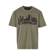 Karl Kani Majica Skyline kaki/črna