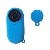 INF Insta360 Go3s Zaščitnik Leče iz Silikona za Popolno Varstvo Blue, (5000291771)