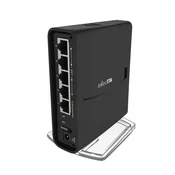 Mikrotik Mikrotik hAP ac2 brezžični usmerjevalnik 1167 Mbit/s s PoE, črn, ethernet, 5 GHz, 2.4 GHz, RouterOS