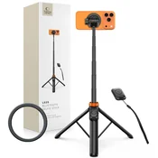Nosilec TECH-PROTECT L03S MAGSAFE BLUETOOTH selfie palica, tripod, črn (5906302322817)
