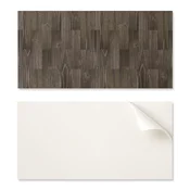shumee Dekorativne samolepilne vinilne stenske ploščice z vzorcem lesenih desk 6x60x30 cm
