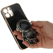 Stojalo za mobilni telefon Astronaut, črno