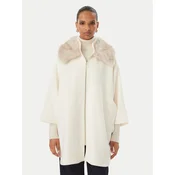 Rinascimento Prehodni plašč CFC0130344003 Kremna Oversize