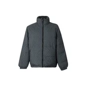 KARL LAGERFELD JEANS Zimska jakna antracit / črna