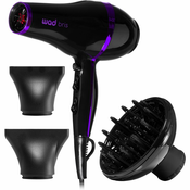 Wad Bris Hair Dryer sušilec za lase Black/Purple 1 kos