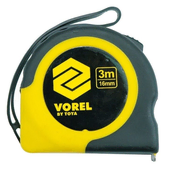shumee Rumeno-črni merilni trak 7,5 m x 25 mm 10109 VOREL