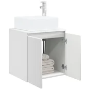 vidaXL vidaXL Umivalnik s pritrditev na steno Bela 49,5 x 41 x 63 cm, (5000245827)