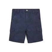 Guess Kratke hlače iz tkanine N3GD12 WFCB0 Modra Regular Fit