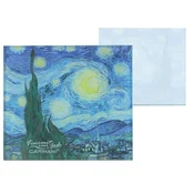 Carmani, stekleni podstavek - VAN Gogh/Zvezdna noč