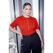 Trendyol Curve Ženska bluza Tbbss26Af00018, Crvena