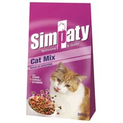 Pet360 Simpaty Suva hrana za odrasle macke, Meso i žitarice, 20 kg