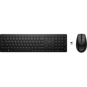 HP 655 Wireless Keyboard and Mouse Combo tipkovnica Miš priložen RF bežicni Crno