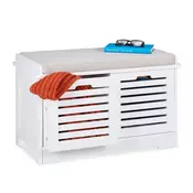 Northio Klop za shranjevanje z 2 predaloma les MDF 100 cm