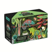 Mudpuppy Glow in Dark Puzzle - Žabe in martinčki (100 koščkov)/Frogs & Lizards