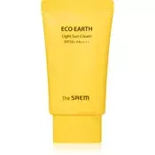The Saem Lahka krema za zaščito pred soncem Eco Earth Light Sun Cream SPF 50 - 50 g