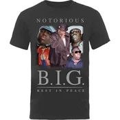 Notorious B.I.G. Collage Black M Majica