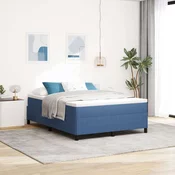 Box spring krevet Plava 140 x 190 cm Kordura tekstil
