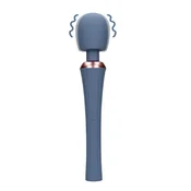 shumee Loveline - Močan vibrator s premičnim ročajem - Blue Nova