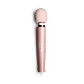 Le Wand Plug-In Massager Rose Gold – snažni masažer, 34 cm