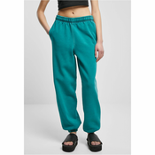 Womens high-waisted sweatpants with high waist, water green
