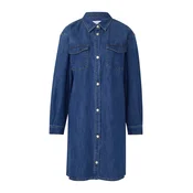 COMMA Obleka moder denim