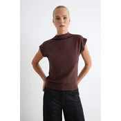 Trendyol Milla ženska bluza Twoaw27Bz00107, braon