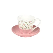 PORCELAN SET ZA KAFU 180ml 6/1 (ROZE CVET) RXG-N24641B