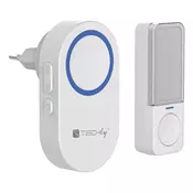Techly I-BELL-RING05 Kinetični zvonec komplet oddajnik in sprejemnik, IP56, 180m