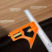 Feete – Kombinirani kotnik 150 mm in 300 mm