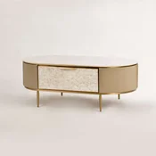 Livin Hill Klubska mizica ST907 122x45x71 cm zlata