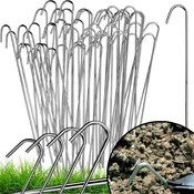 EE SIDRA, ZATEZNIKI, KOLIČKI ZA AGROTEKSTIL, AGROTEKSTIL, ZATEZNIKI, KOLIČKI 25 cm, 100 kosov