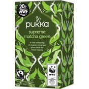 Pukka Supreme Matcha Green, ekološki zeleni čaj, 20 vrečk