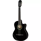 Klasicna gitara Harley Benton - CG200CE-BK, crna