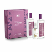 Brazil Keratin Set Coconut poklon set (za oštecenu kosu)