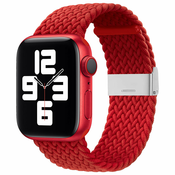 JEREMEN DOOP BRAIDED APPLE WATCH 2/3/4/5/6/7/8/9/SE 38/40/41MM RED