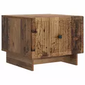 vidaXL Klubska miza s predalom Star les 49 x 50 x 40 cm Inženirski les