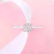 Miracle prsten sa dijamantima