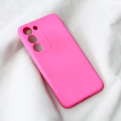 TERACELL Torbica Soft Velvet za Samsung S911B Galaxy S23 roze