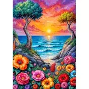 Enjoy - Puzzle Cvetoča obala - 1 000 kosov