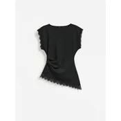 Reserved - Asimetricna bluza sa cipkom