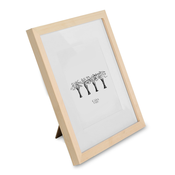 Casa Chic York, okvir za slike, kvadraten, mere fotografije 20 × 20 cm, paspartu, steklo (CL-8X8-UNP)